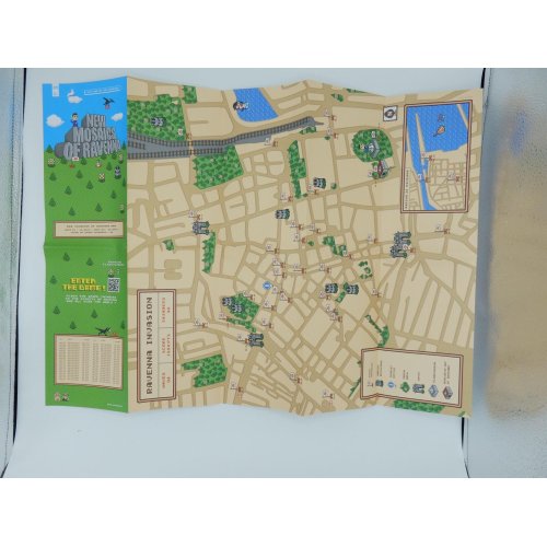 Invader-Map of Ravenna [Toys & Collectibles] - 119€ :