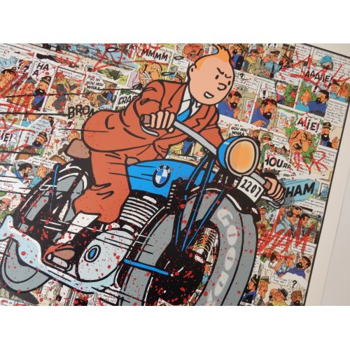 On the Go '' / Tintin - danybeeart