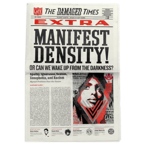 the damaged times- newspaper