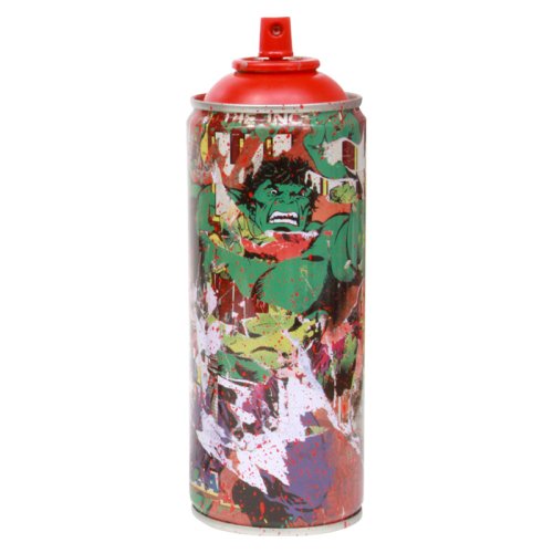 hulk - metal spray can (red)