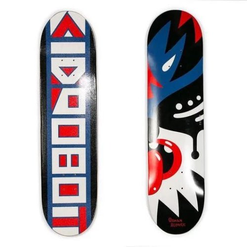 limited edition skateboard deck by roman klonek