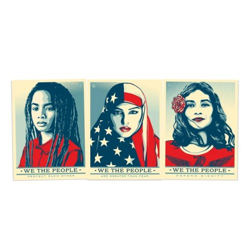 we the people - set of 3