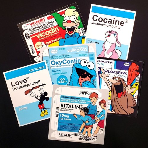 ben frost coke-n-cookies-sticker pack- set of 6