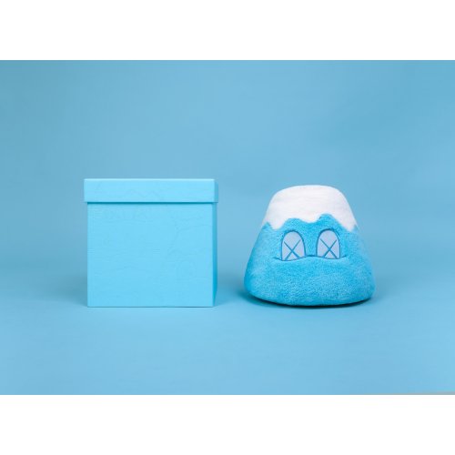 KAWS HOLIDAY JAPAN Mount Fuji Plush Blue [Toys & Collectibles