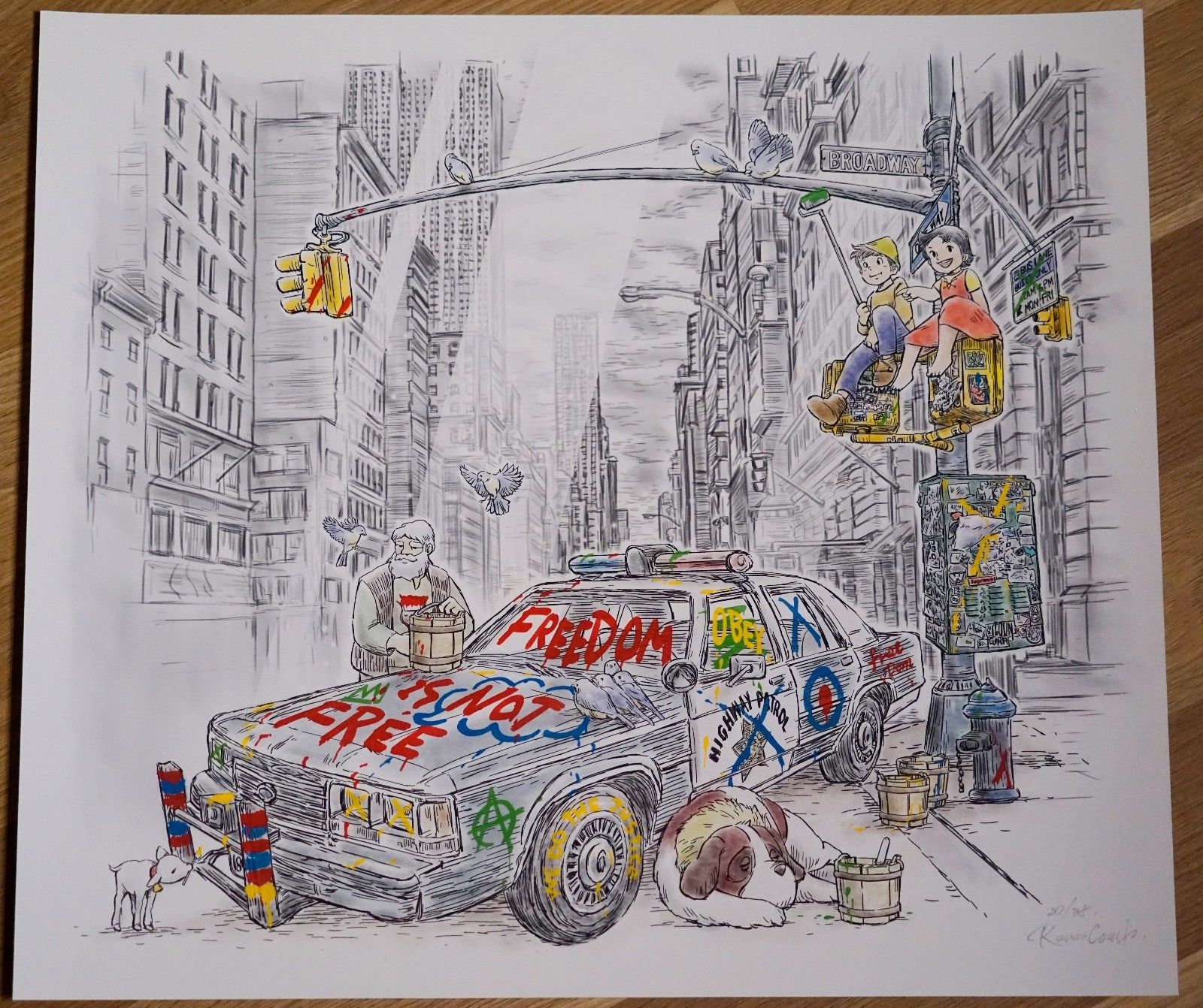 New York Riot [Print] - 369€ :